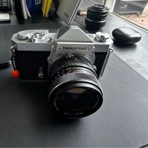Nikkormat ftn 35mm camera